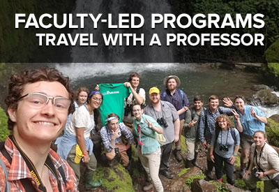 Faculty-Led Programs - travel with a professor